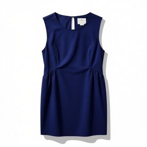 Navy Blue Mini Dress